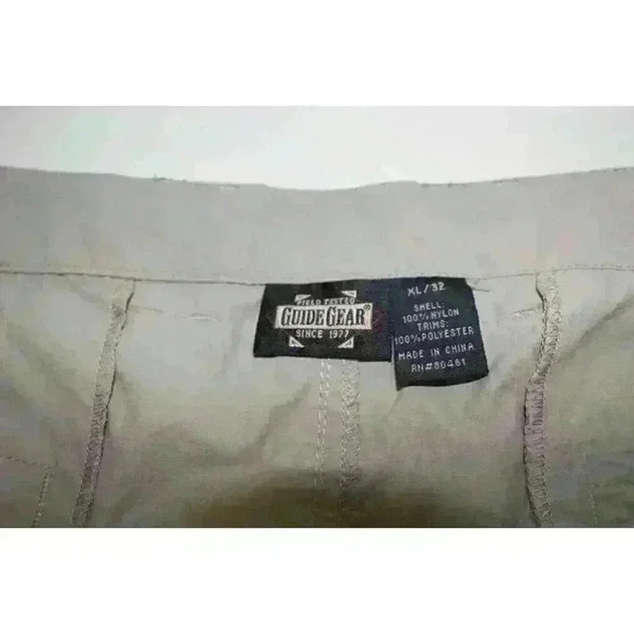 Guide Gear Convertible Cargo Outdoor Hunting Fishing Hiking Men's Pants XL /32 - Picture 9 of 16